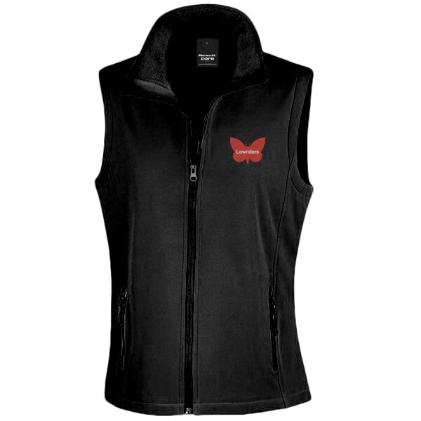 Moth Lowriders Ladies Soft Shell Gilet Thumbnail